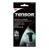 Tensor™ Elasto-Preene Shoulder Kinesiology Self-Adhering Support, Black, 3-pk Front_Flat
