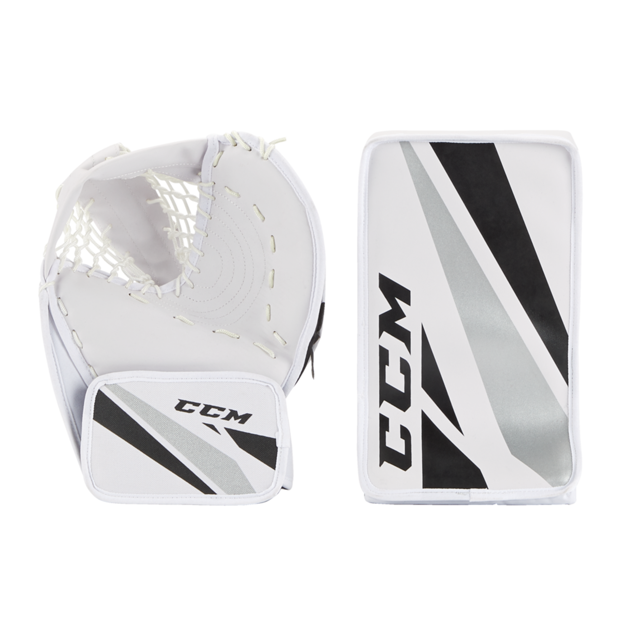 Gants de gardien de but de hockey de ruelle CCM, junior, 15 po Composite_or_Mixed