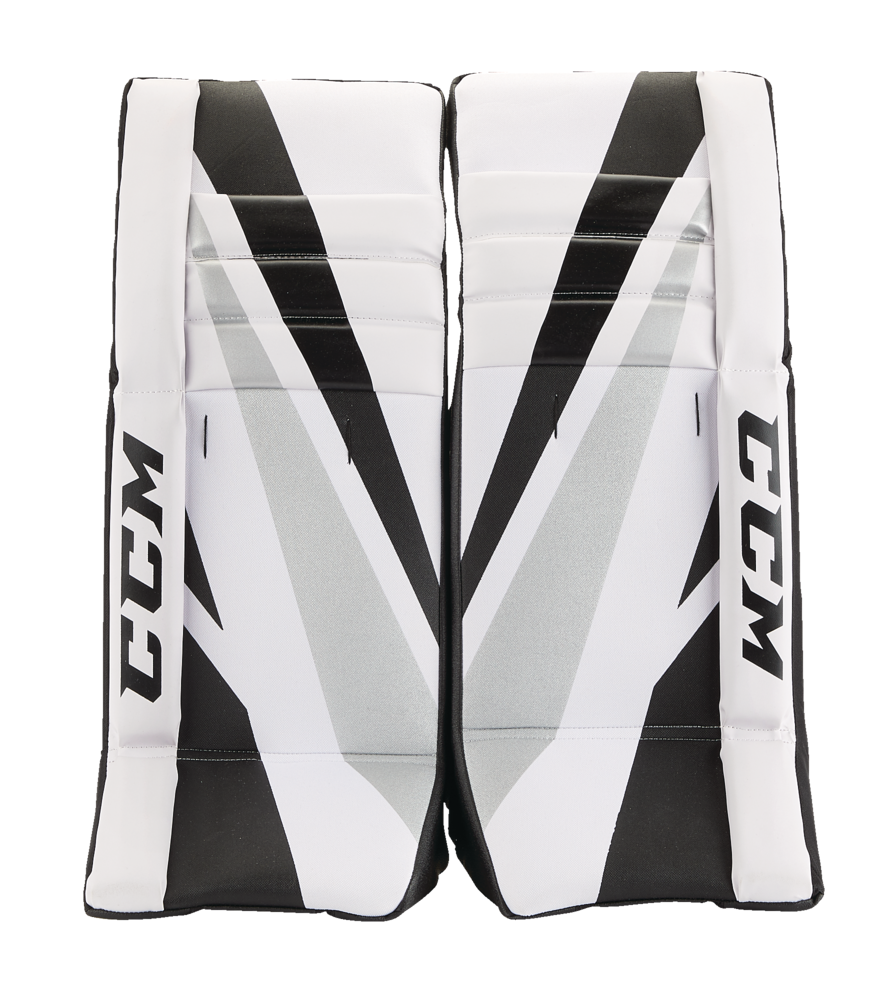CCM Street Hockey Goalie Pads, White/Black, Assorted Sizes Canadian Tire
