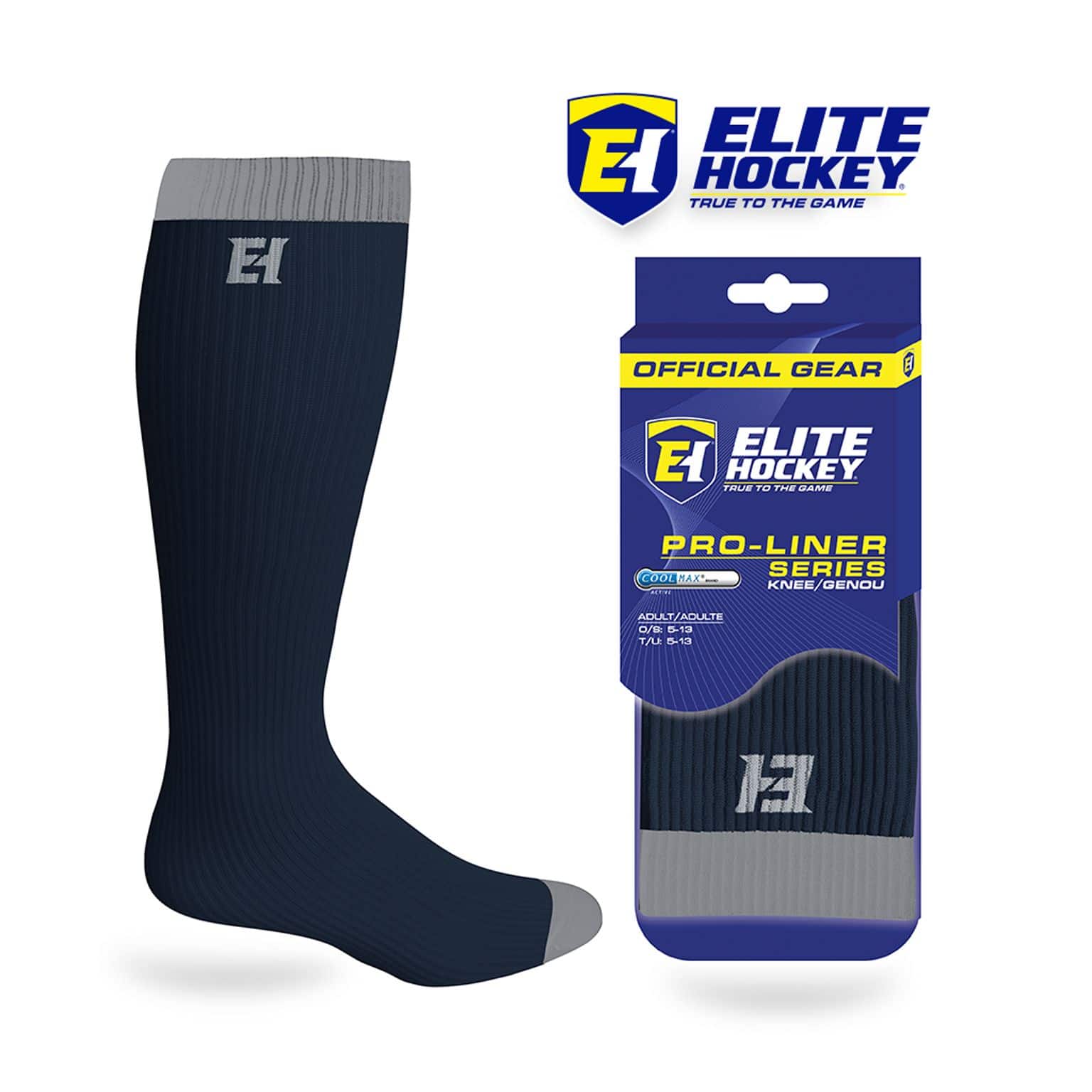 Athletic Knit Hockey Socks, Edge Air-Knit, Adult - Time-Out Sports