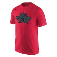 Nike Men's Team Canada Olympic Hockey T-Shirt, Red, Assorted Sizes Front_Three_Fourths_Angled_Left