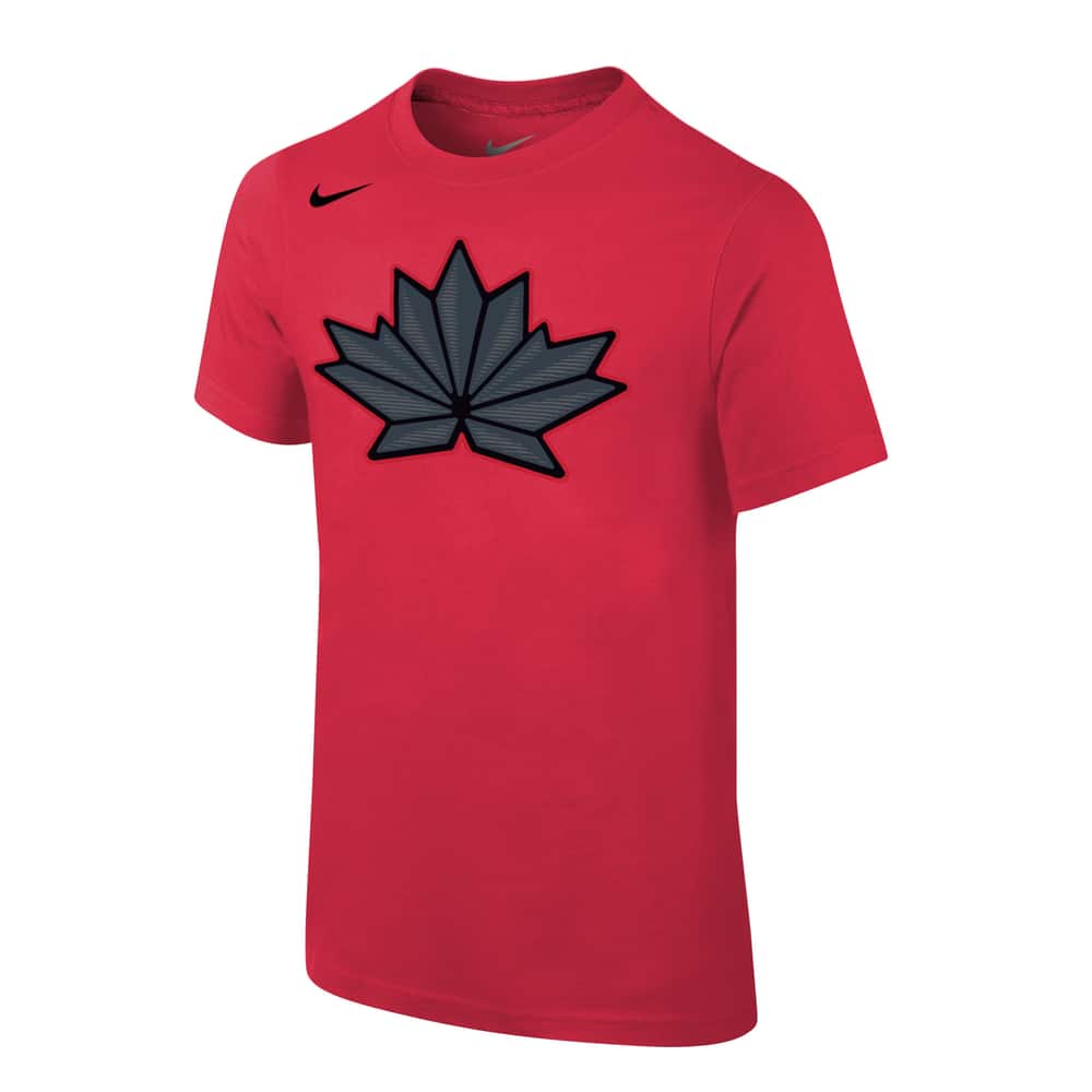Nike Team Canada Olympic Hockey T-Shirt, Youth, Red, Assorted Sizes ...