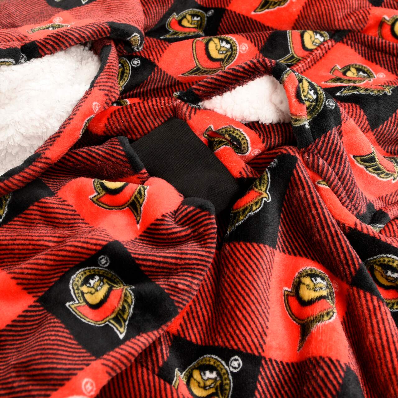 NHL Ottawa Senators Hockey Team Logo Allover Print Pyjama Pants, Youth,  Assorted Sizes