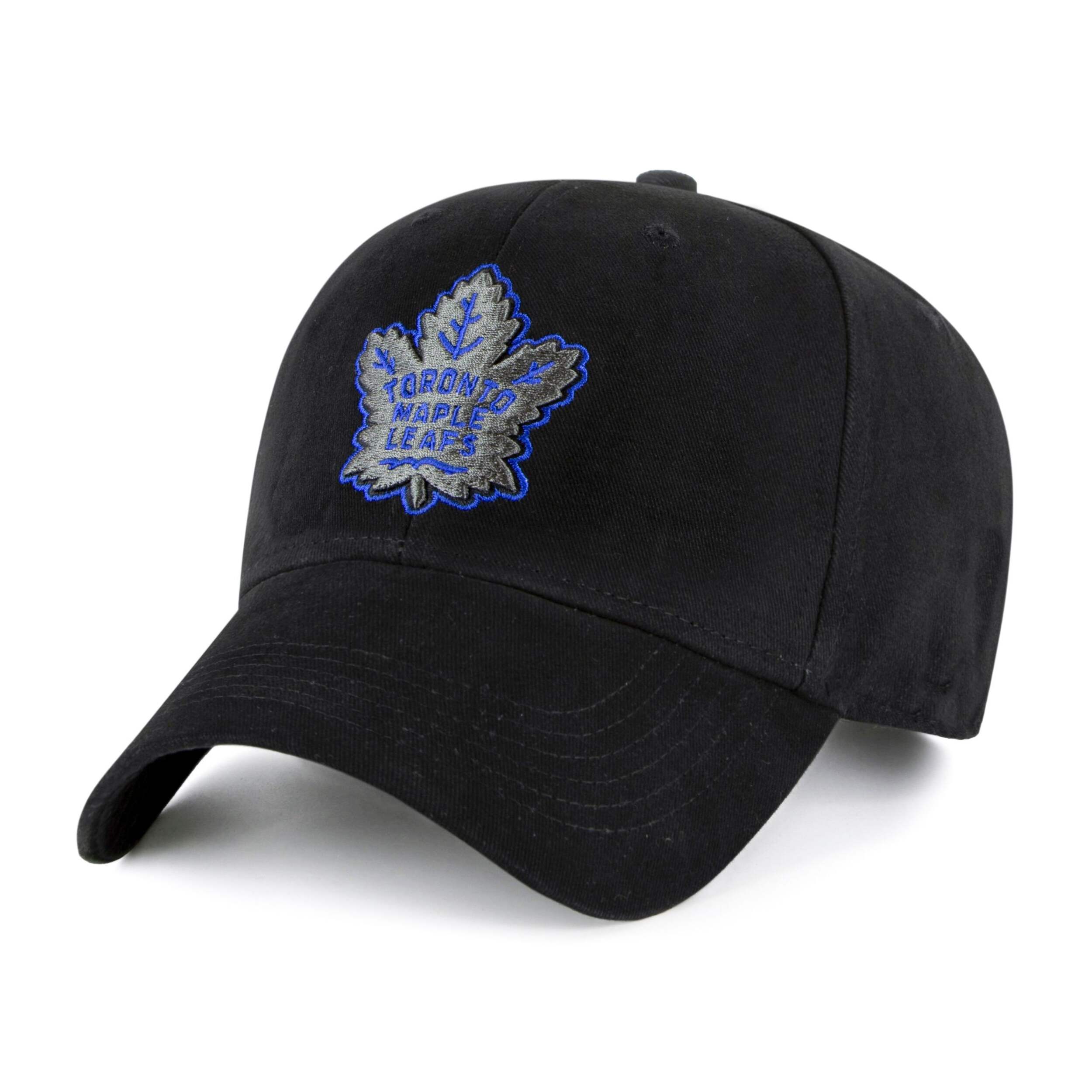 Fan Favourite NHL Toronto Maple Leafs Mass Blackball Basic Fashion Cap Front_Three_Fourths_Angled_Left