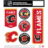Décalcomanie murale de la LNH, Flames de Calgary