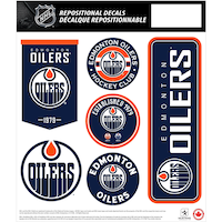 Décalcomanies murales LNH Oilers d'Edmonton
