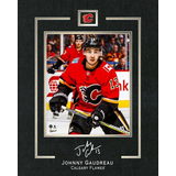 NHL Calgary Flames Johnny Gaudreau Framed Replica Signature, 16-in x 20-in Front_Flat