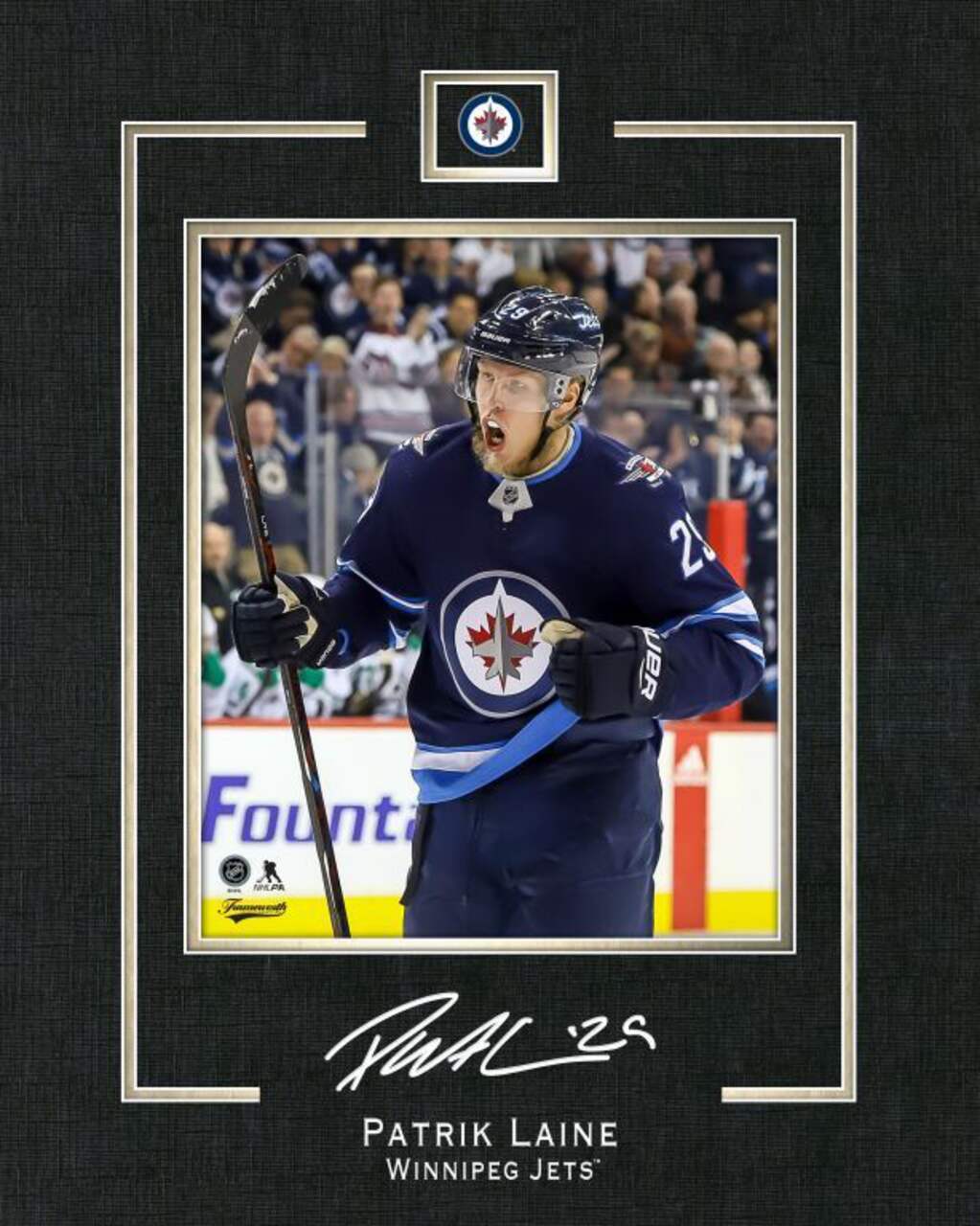 Patrik laine autograph discount