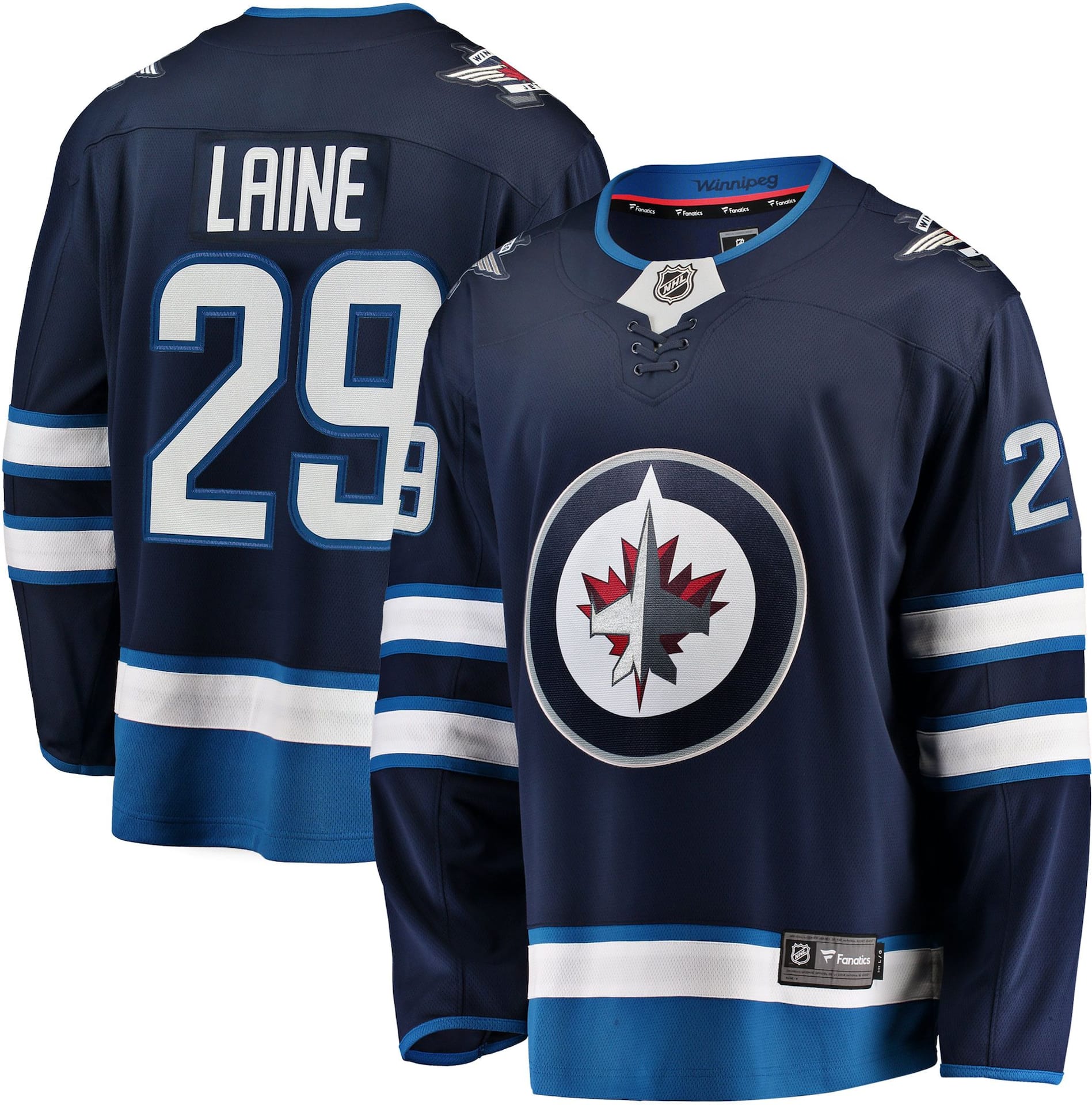 Laine winnipeg store jets jersey