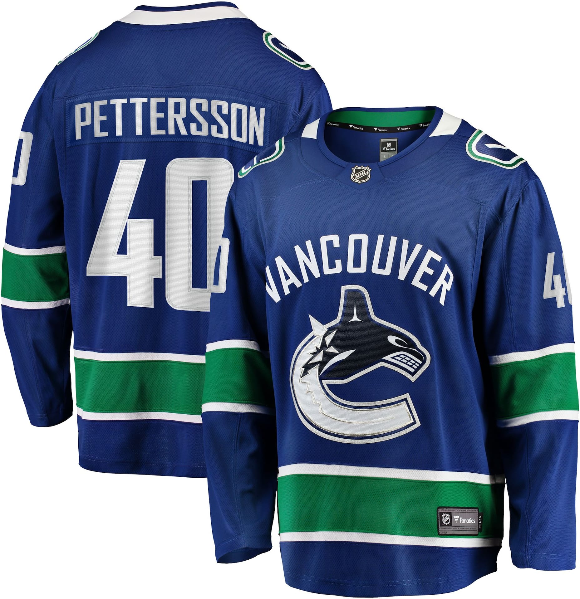 Canucks jersey sale pettersson