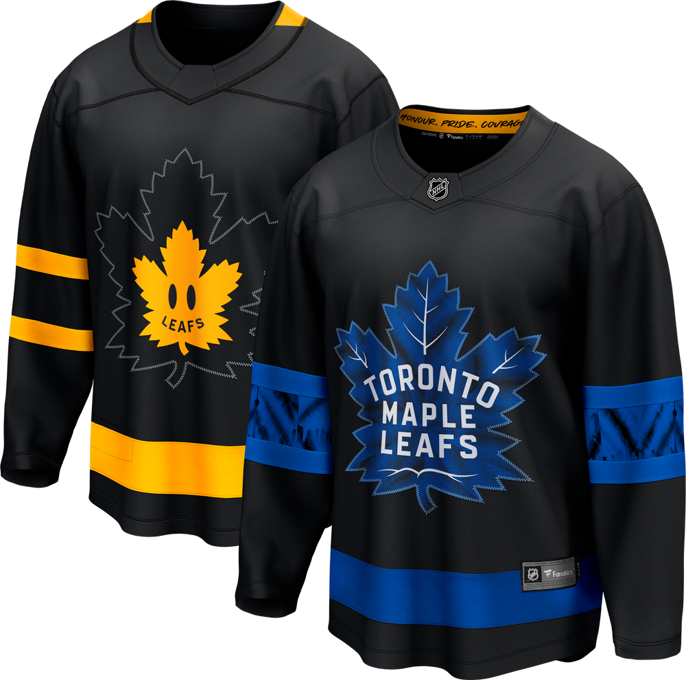 NHL Toronto Maple Leafs x Drew House Alternate Hockey Jersey, Black,  Assorted Sizes | Canadian Tire