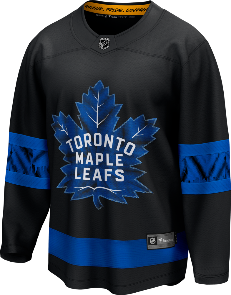 Toronto Maple Leafs x Drew House NHL Black Hockey Jersey Size 52