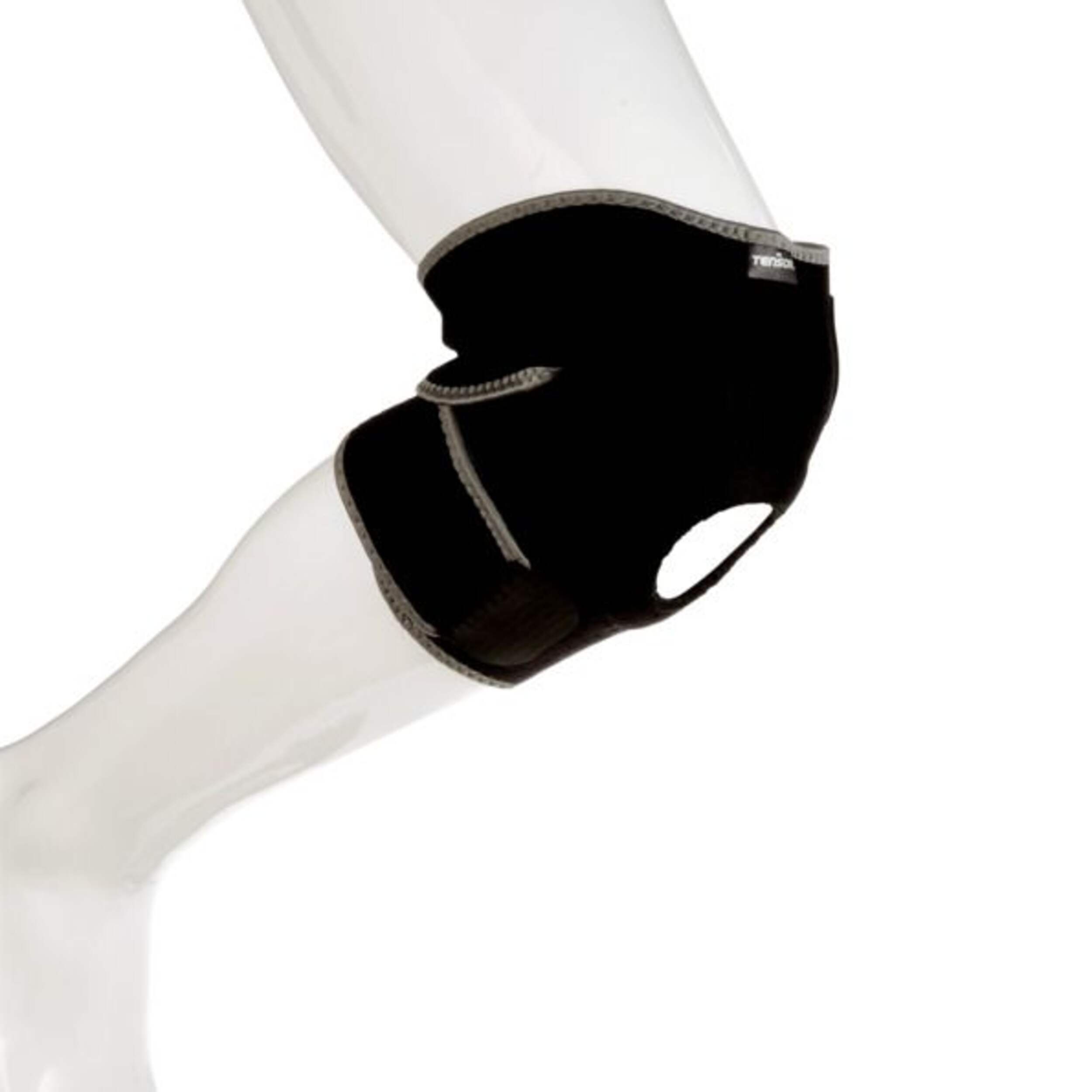 Tensor™ Adjustable Knee Support Brace with Dual Side Stabilizers, Black