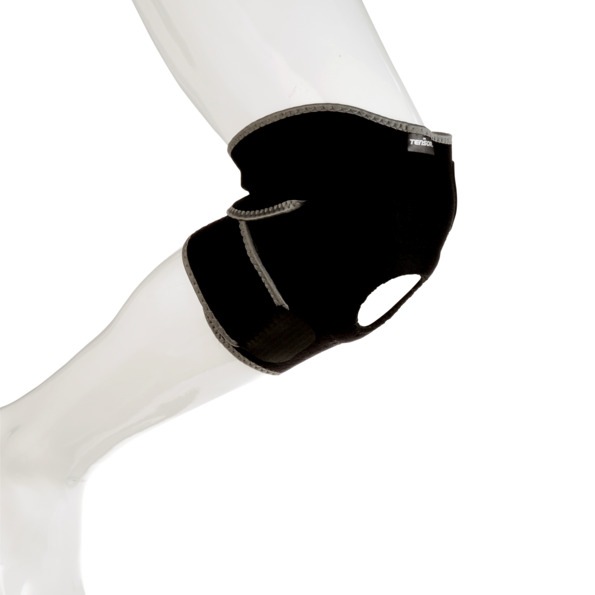 Tensor™ Adjustable Knee Support Brace with Dual Side Stabilizers, Black