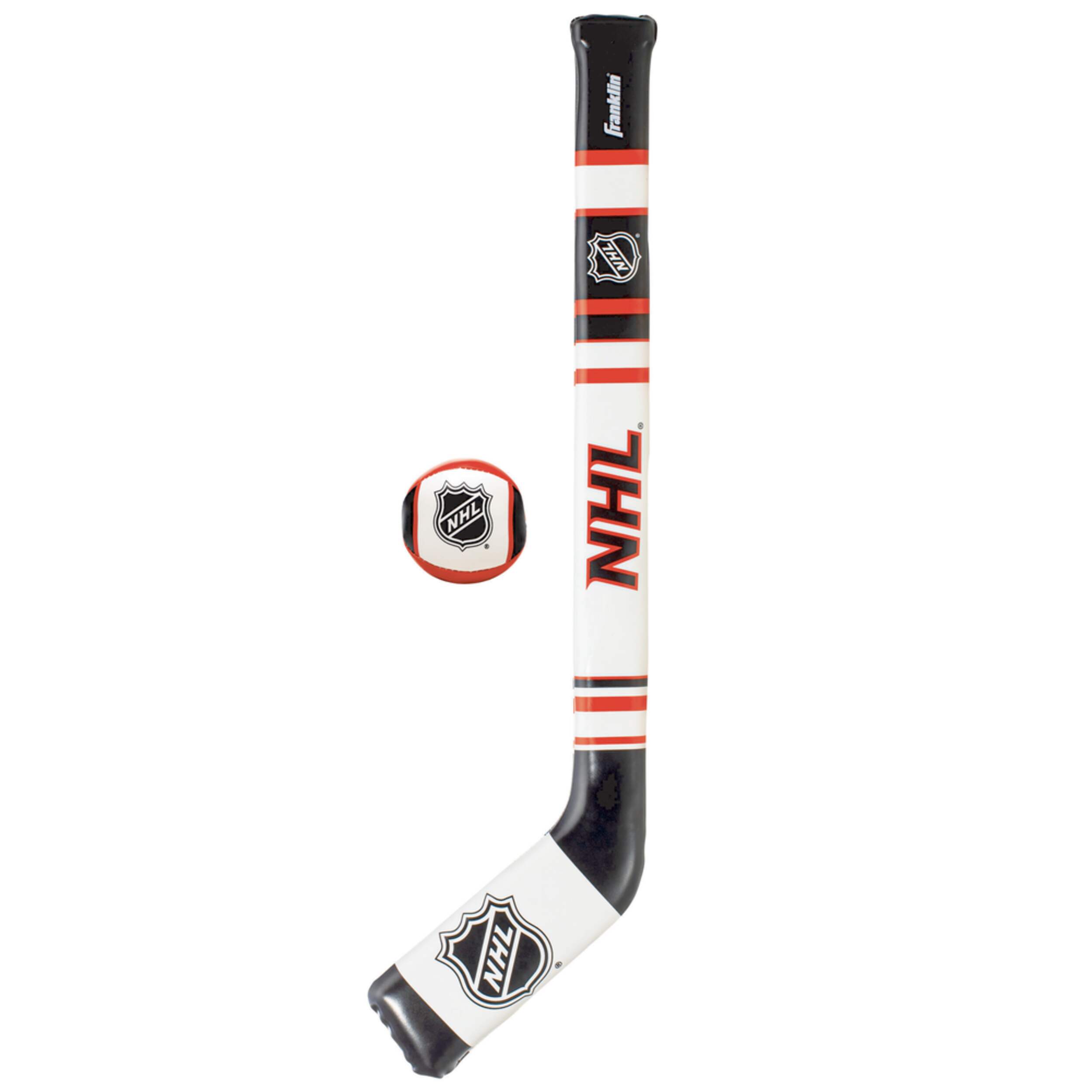 Franklin NHL Soft Sport Mini Hockey Stick with Ball Set Front_Flat