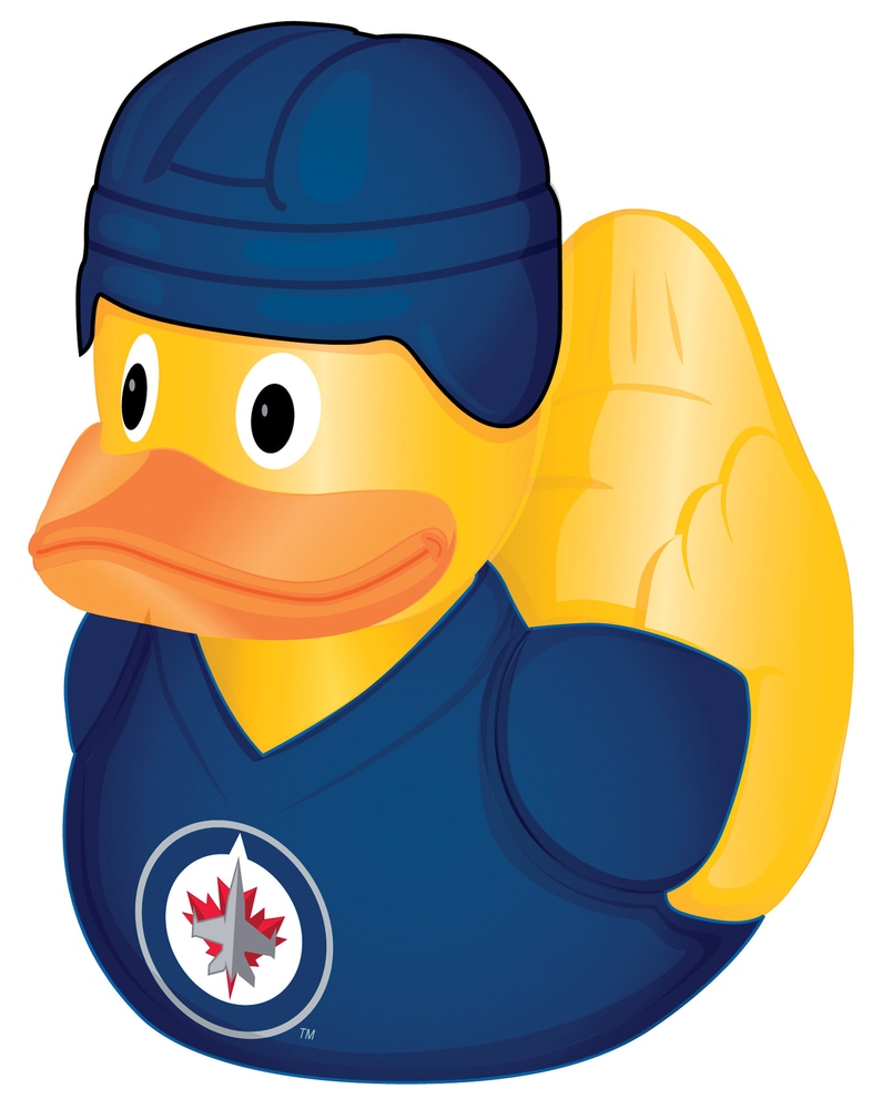 NHL Winnipeg Jets Team Licensed Rubber Duck Canadian Tire