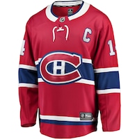 NHL Montreal Canadiens Breakaway Player Jersey, Nick Suzuki, Adult, Assorted Sizes Front_Angled_Left