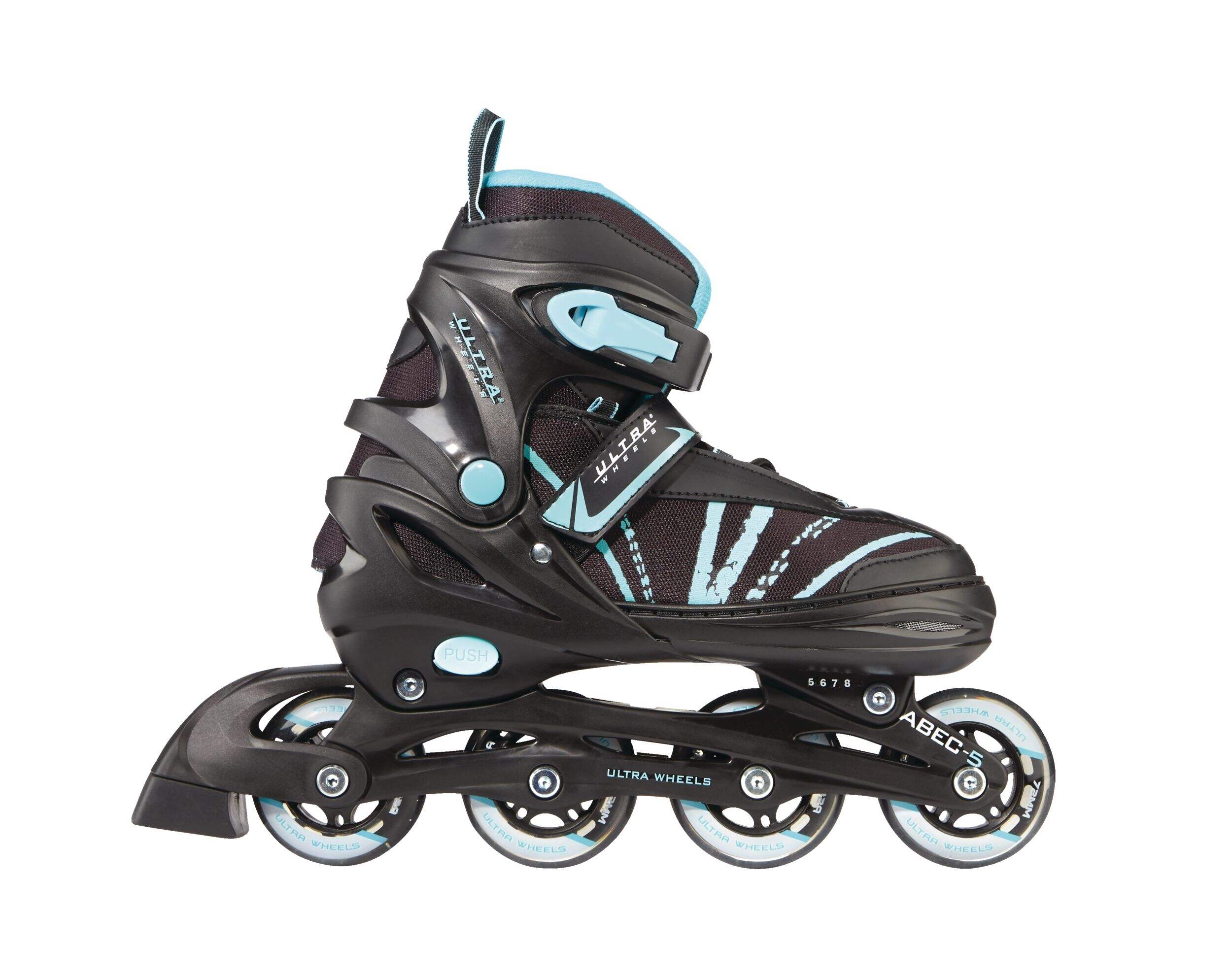 Ultra Wheels Adjustable Inline Skates, Teal, Assorted Sizes Canadian Tire