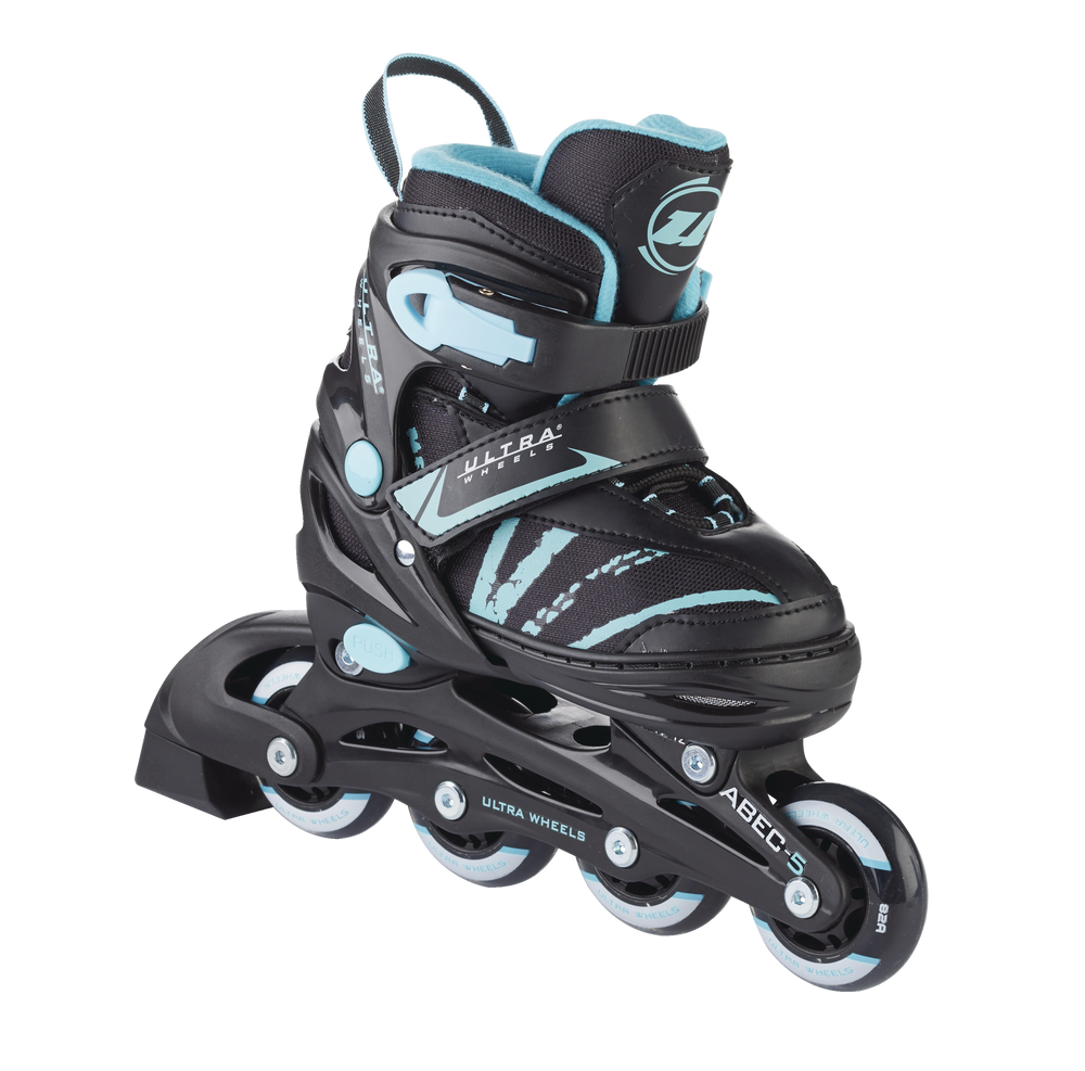 Patins roues alignées ajustables Ultra Wheels, sarcelle Canadian Tire