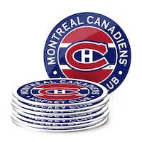 NHL Montreal Canadiens Hockey Coaster Set, 8-pk Composite_or_Mixed