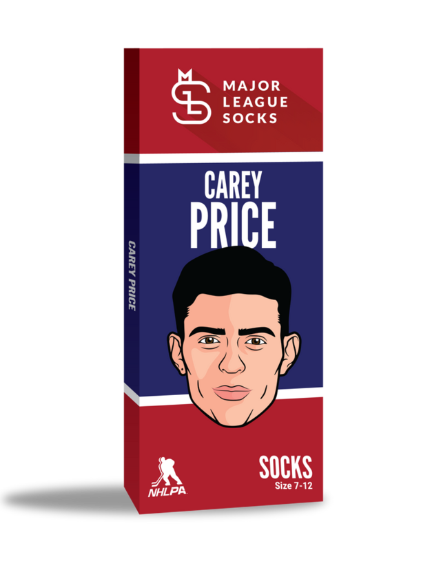 Major League Socks NHL Montreal Canadiens Carey Price "Sockey" Crew