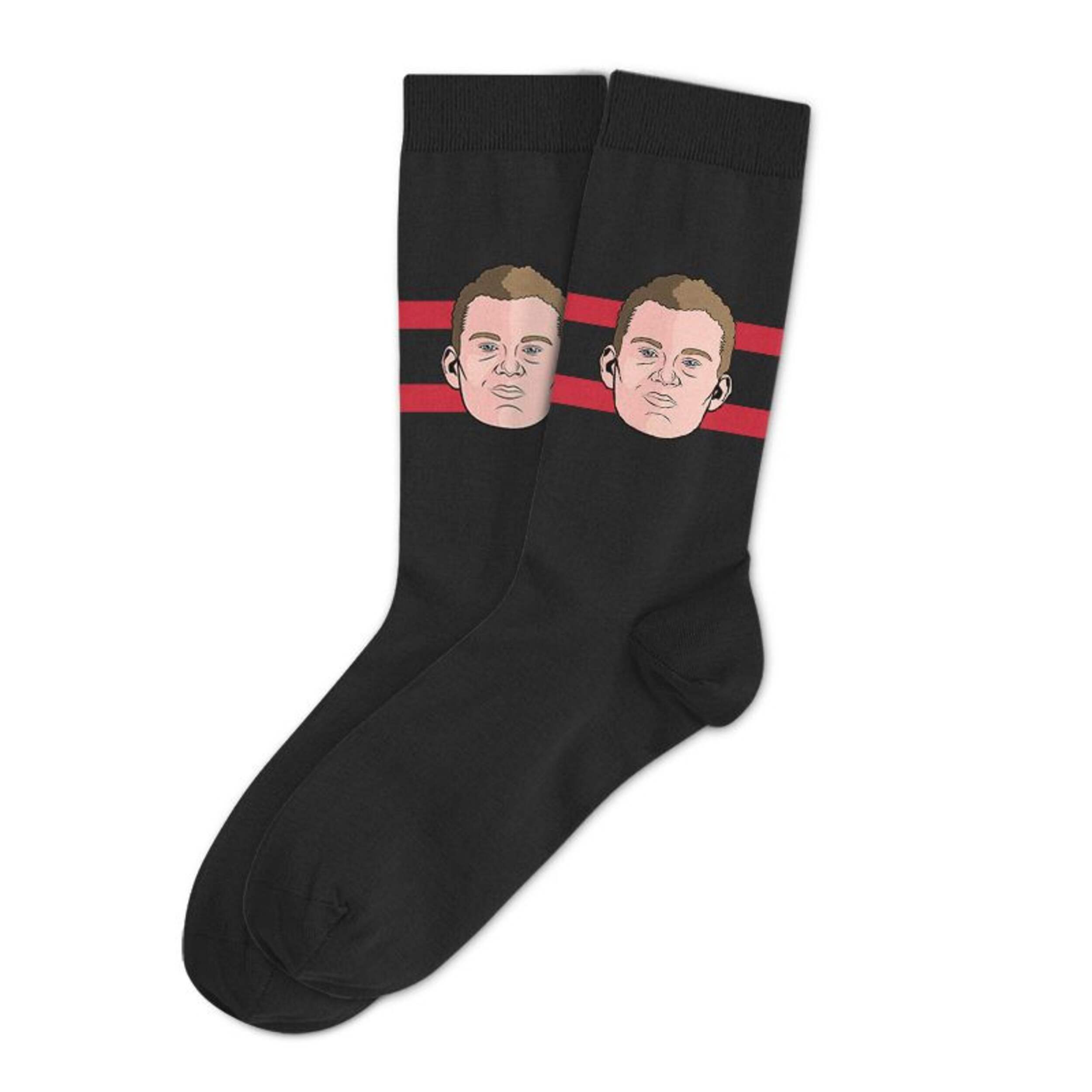 Chaussettes mi-longues Ligue majeure de la LNH, Sénateurs Ottawa Brady Tkachuk, taille unique Front_Angled_Left