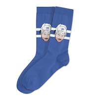 Major League Socks NHL Toronto Maple Leafs Auston Matthews "Sockey" Crew Socks, One Size Front_Angled_Left