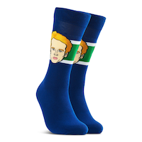 Major League Socks NHL Vancouver Canucks Elias Pettersson "Sockey" Crew Socks, One Size