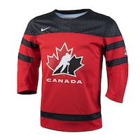 Nike Hockey Canada Youth Replica Jersey, Red Front_Angled_Left