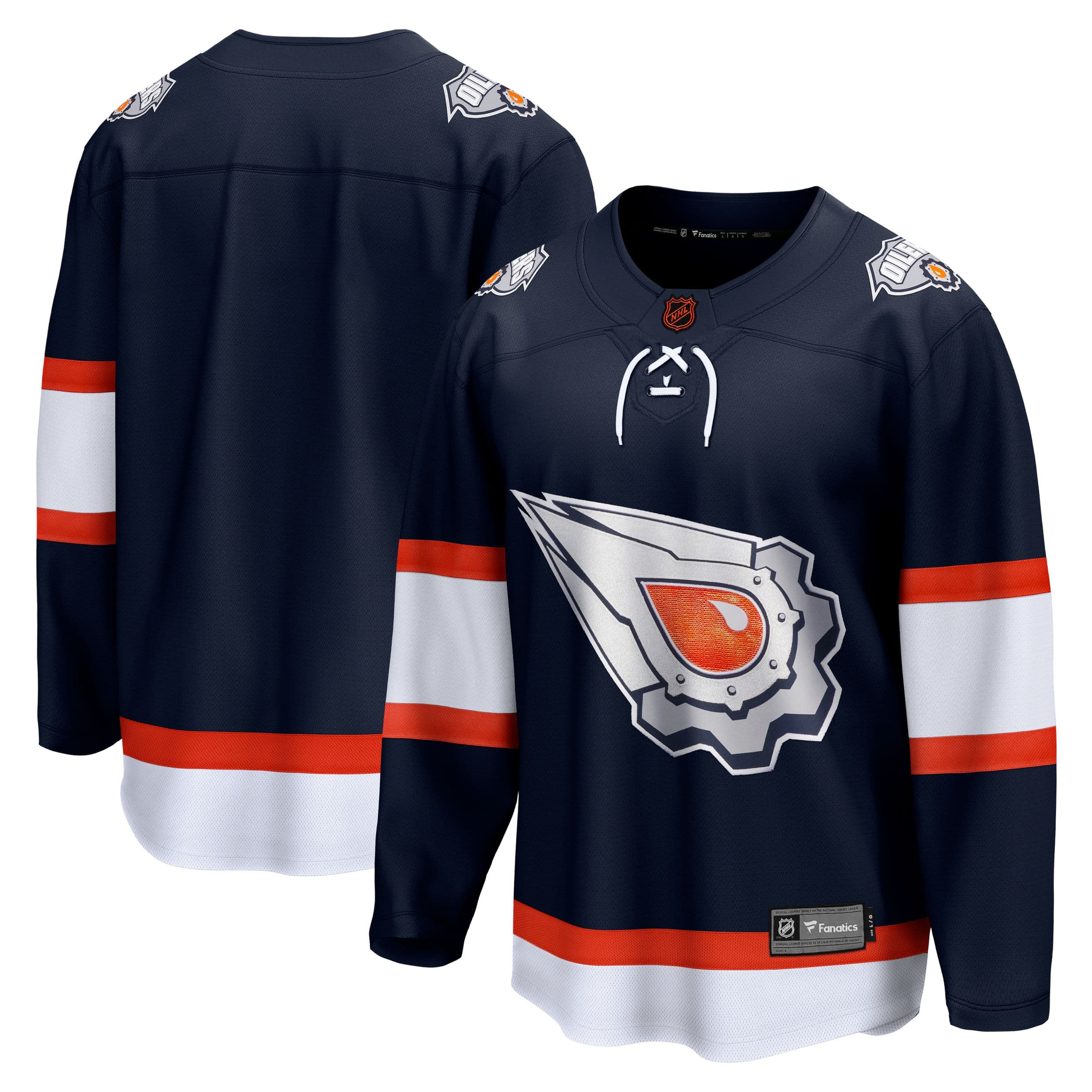 I mocked up a *different* Retro Reverse jersey for the Edmonton Oilers :  r/hockey