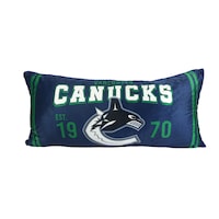 NHL Vancouver Canucks Body Pillow, 18-in x 36-in Front_Flat