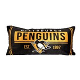NHL Pittsburgh Penguins Body Pillow, 18-in x 36-in Front_Flat