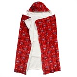 NHL Montreal Canadiens Hooded Blanket, 50-in x 70-in Front_Flat