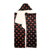 NHL Ottawa Senators Hooded Blanket, 50-in x 70-in Front_Flat