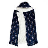 NHL Winnipeg Jets Hooded Blanket, 50-in x 70-in Front_Flat