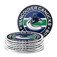 NHL Vancouver Canucks Hockey Coaster Set, 8-pk Composite_or_Mixed