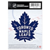 NHL Toronto Maple Leafs Hockey Team Logo Decal, 5-in x 7-in Front_Flat