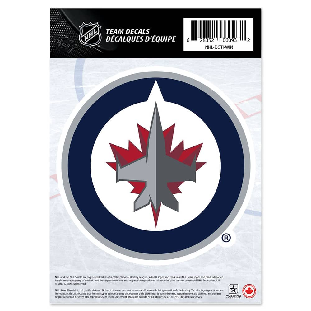 NHL Winnipeg Jets Hockey Team Logo Decal, 5-in x 7-in | Canadian Tire