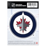 NHL Winnipeg Jets Hockey Team Logo Decal, 5-in x 7-in Front_Flat