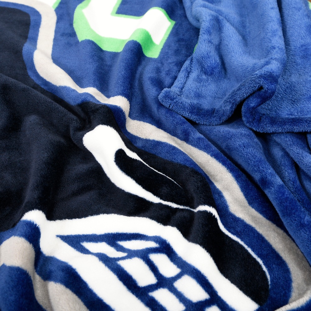 NHL Vancouver Canucks Officially Licensed Hockey Jumbo Plush Blanket