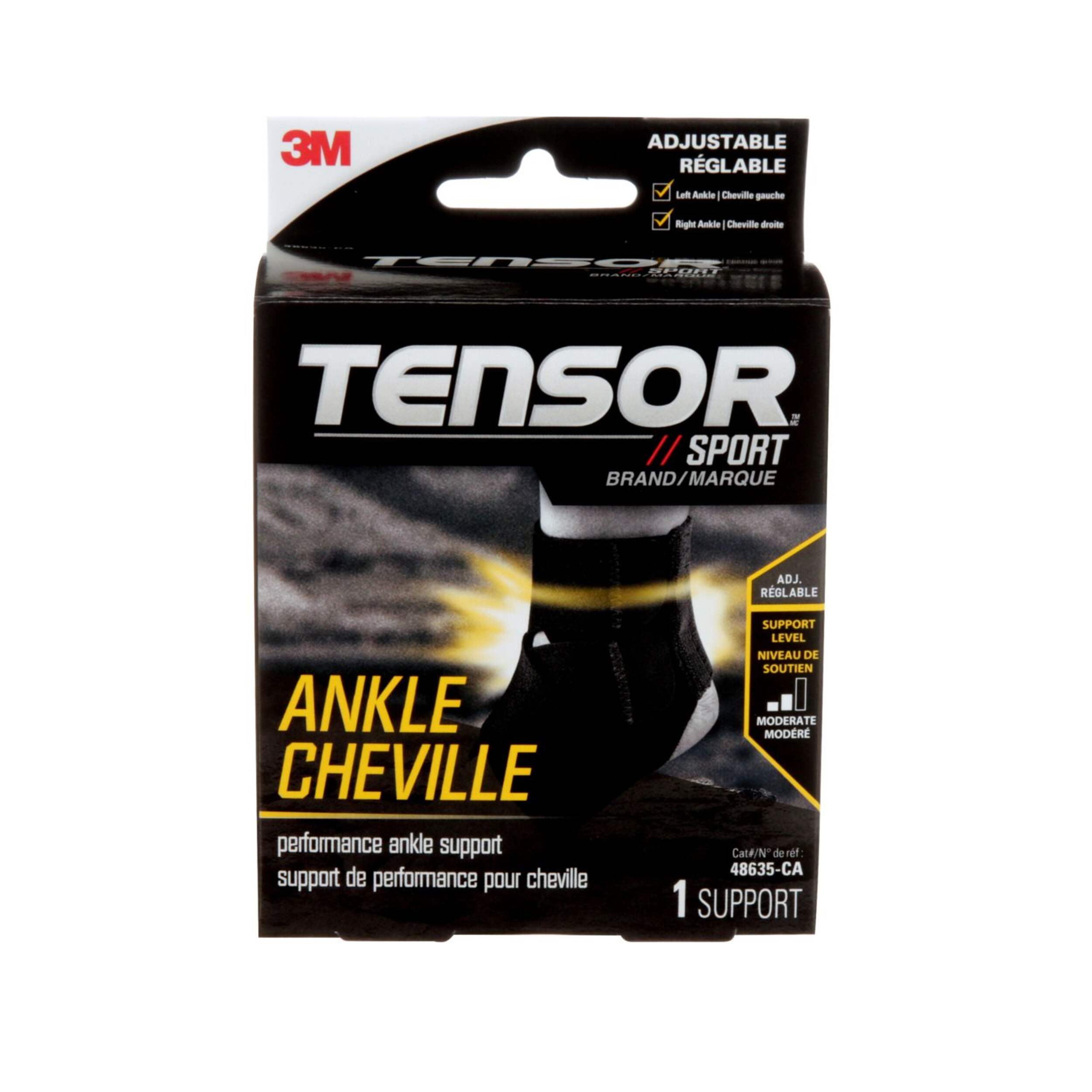 Chevillère Tensor Sport réglable Front_Flat