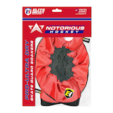 Elite Hockey Notorious Pro-Ultra Dry Soakers Skate Guards, Red, Assorted Sizes Front_Flat
