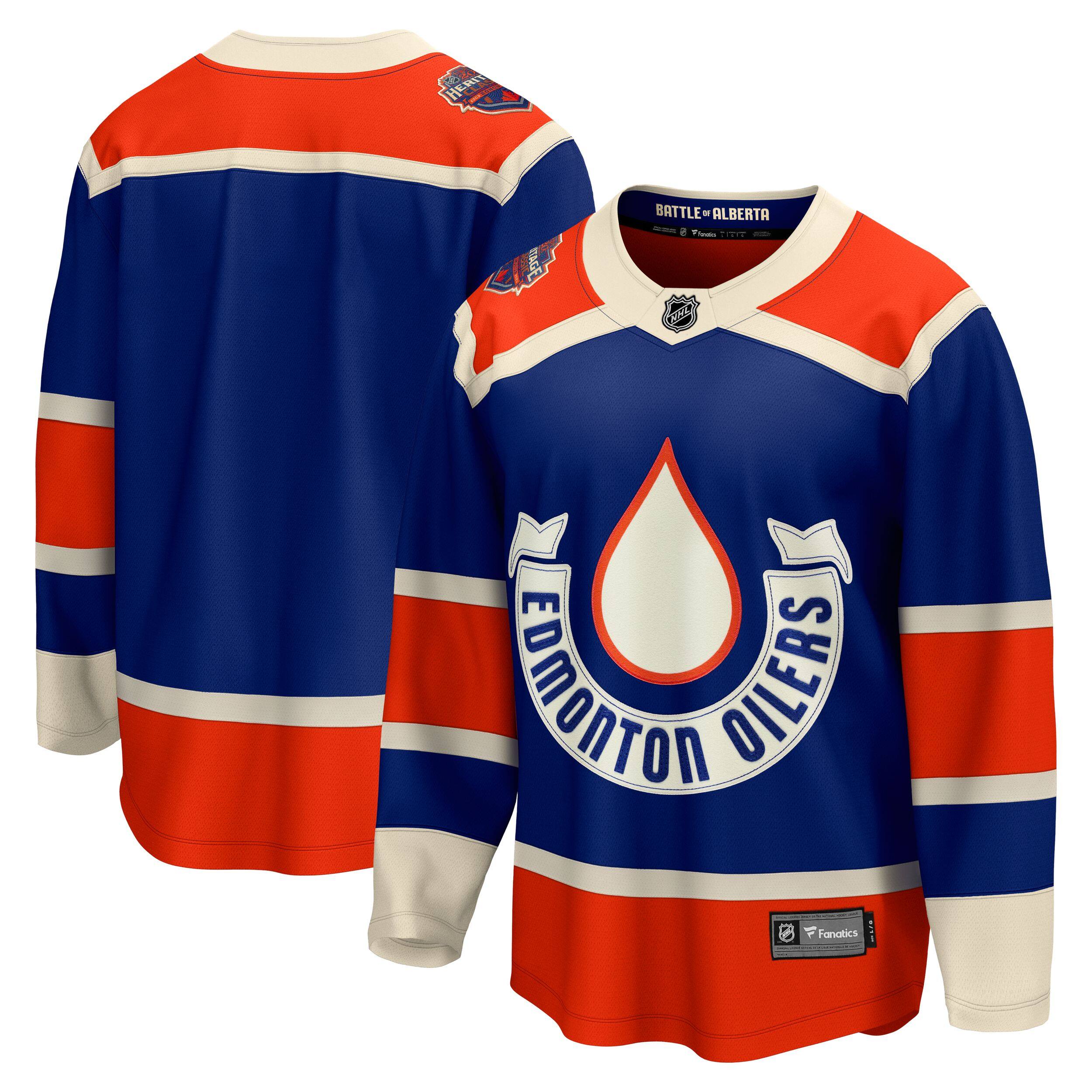 NHL Special Edition Edmonton Oilers Heritage Classic Jersey Canadian Tire