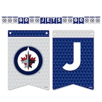 NHL Winnipeg Jets Paper String Banner Kit, 18-ft Front_Flat