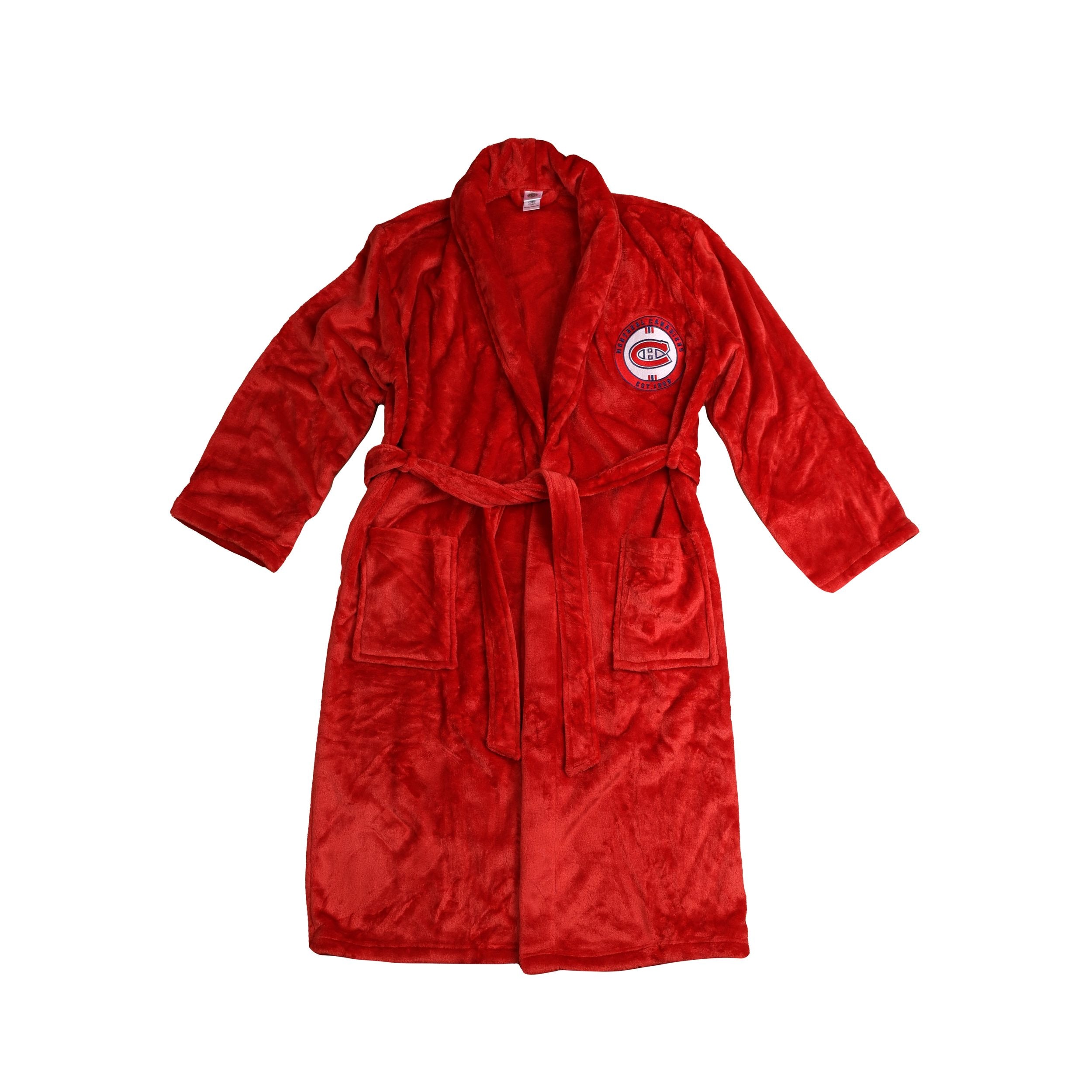 NHL Montreal Canadiens Bathrobe, Adult, One Size Canadian Tire