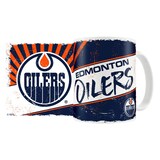 NHL Edmonton Oilers Hockey Team Sublimated Ceramic Coffee Mug, 15-oz Front_Flat