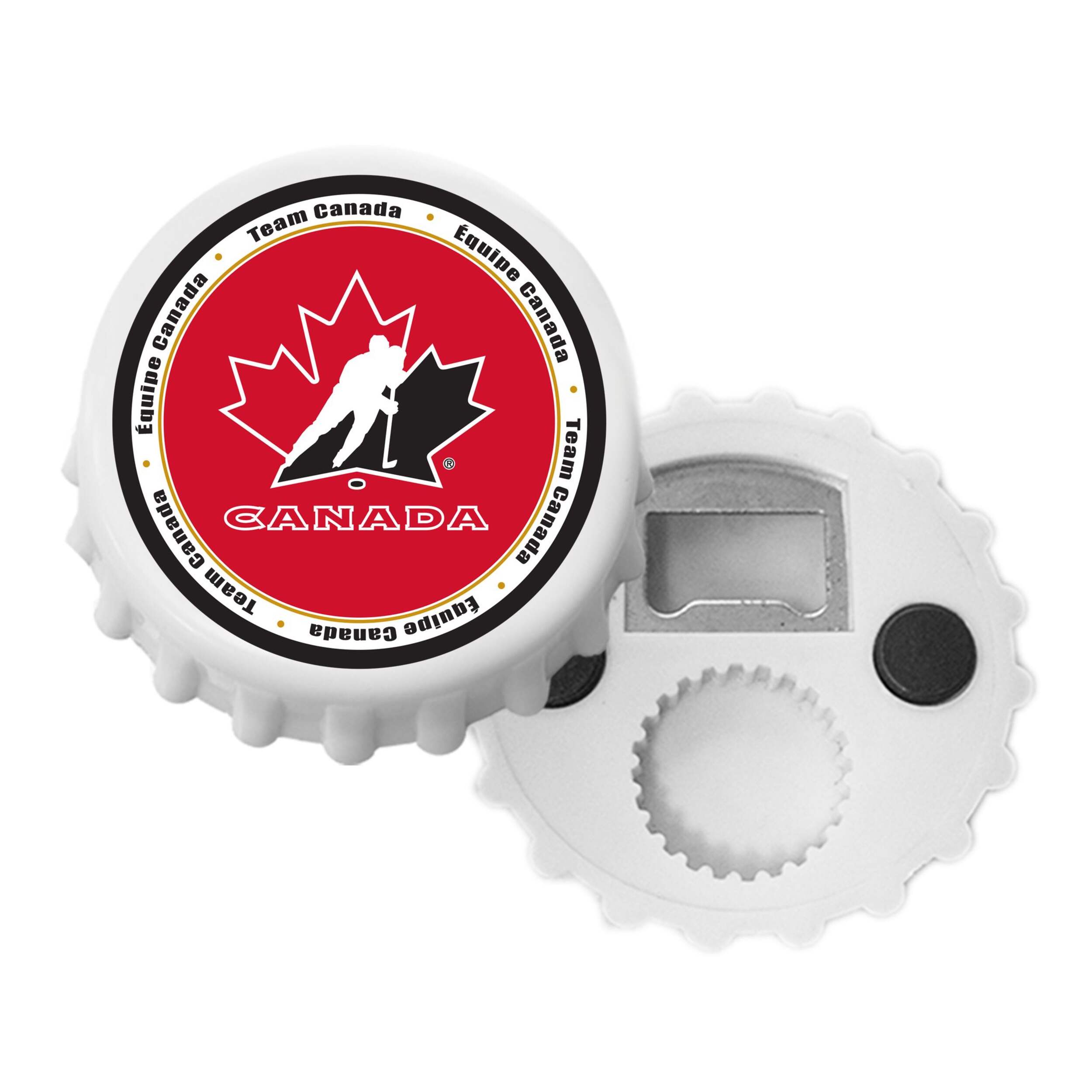 Team Canada Hockey Magnetic Bottle Cap Opener Composite_or_Mixed