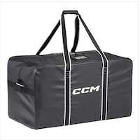 CCM Team Hockey Bag, Carry, Senior, Black, 36-in Front_Three_Fourths_Angled_Right