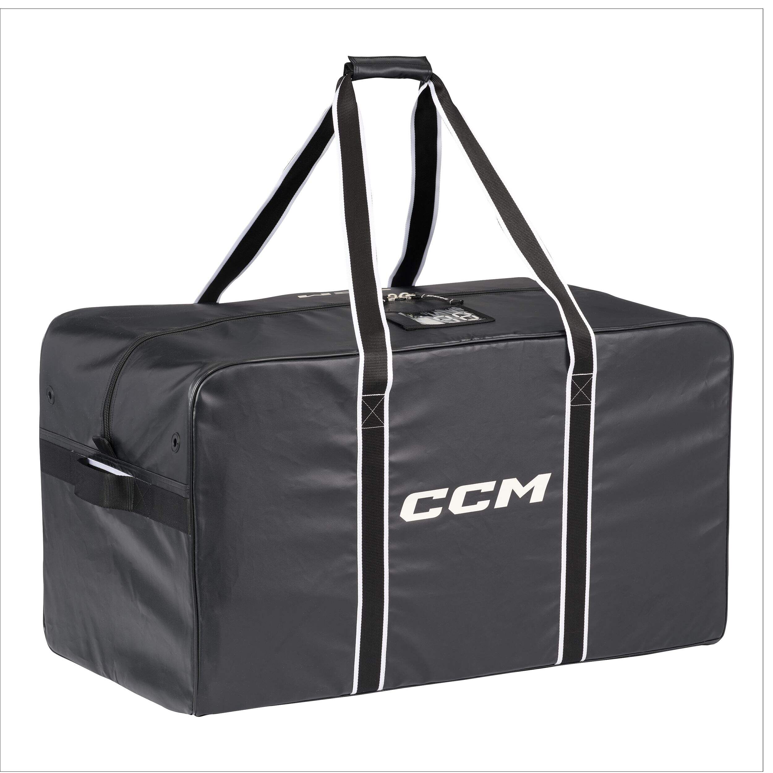 CCM Team Hockey Bag, Carry, Senior, Black, 36-in Front_Three_Fourths_Angled_Right
