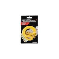 SuperDeker Rebounder Silicone Rubber Bands, Yellow, 2-pk